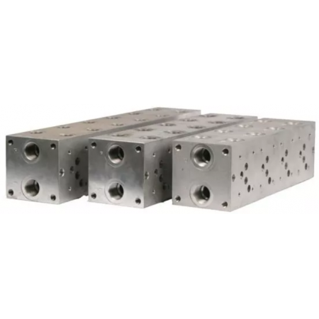 Blok 4-sekcyjny z zaworem CETOP 5510